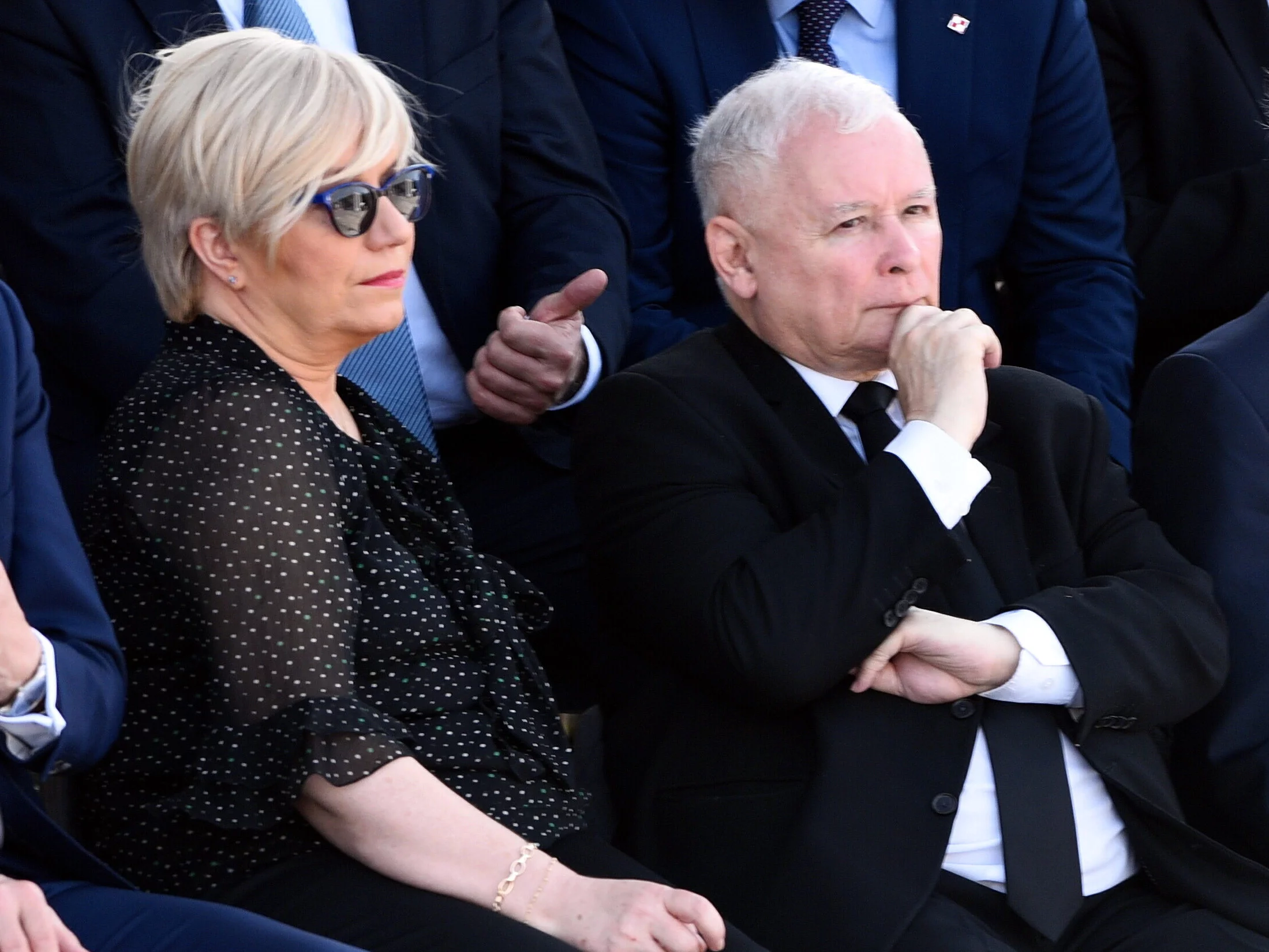 Julia Przyłębska i Jarosław Kaczyński