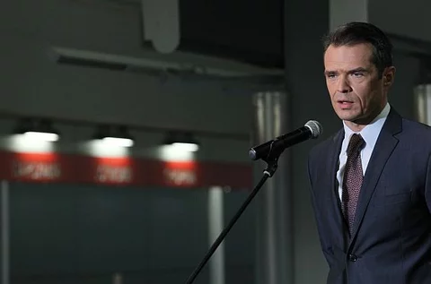 Minister transportu Sławomir Nowak (fot. PAP/Radek Pietruszka)