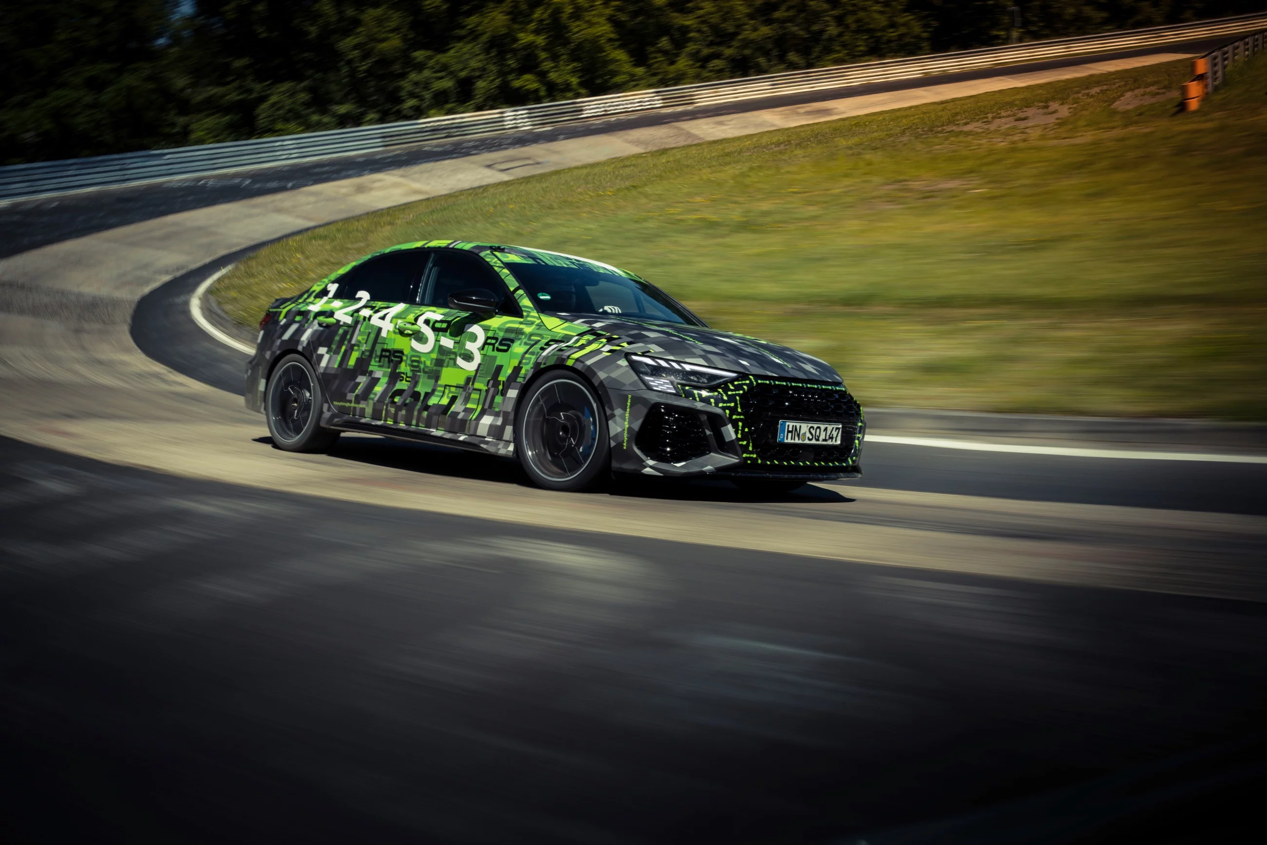 Audi RS3 na Nurburgringu