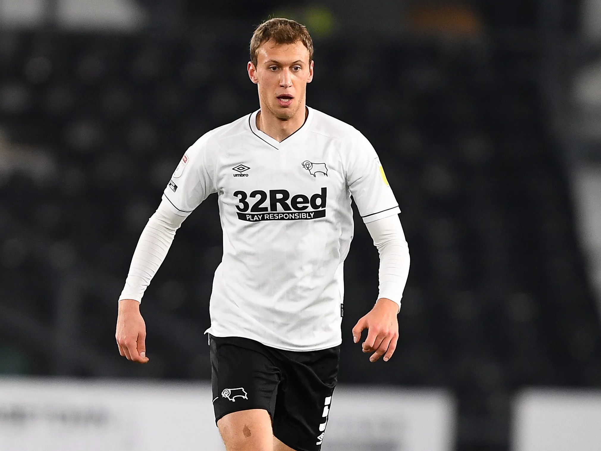 Krystian Bielik w barwach Derby County