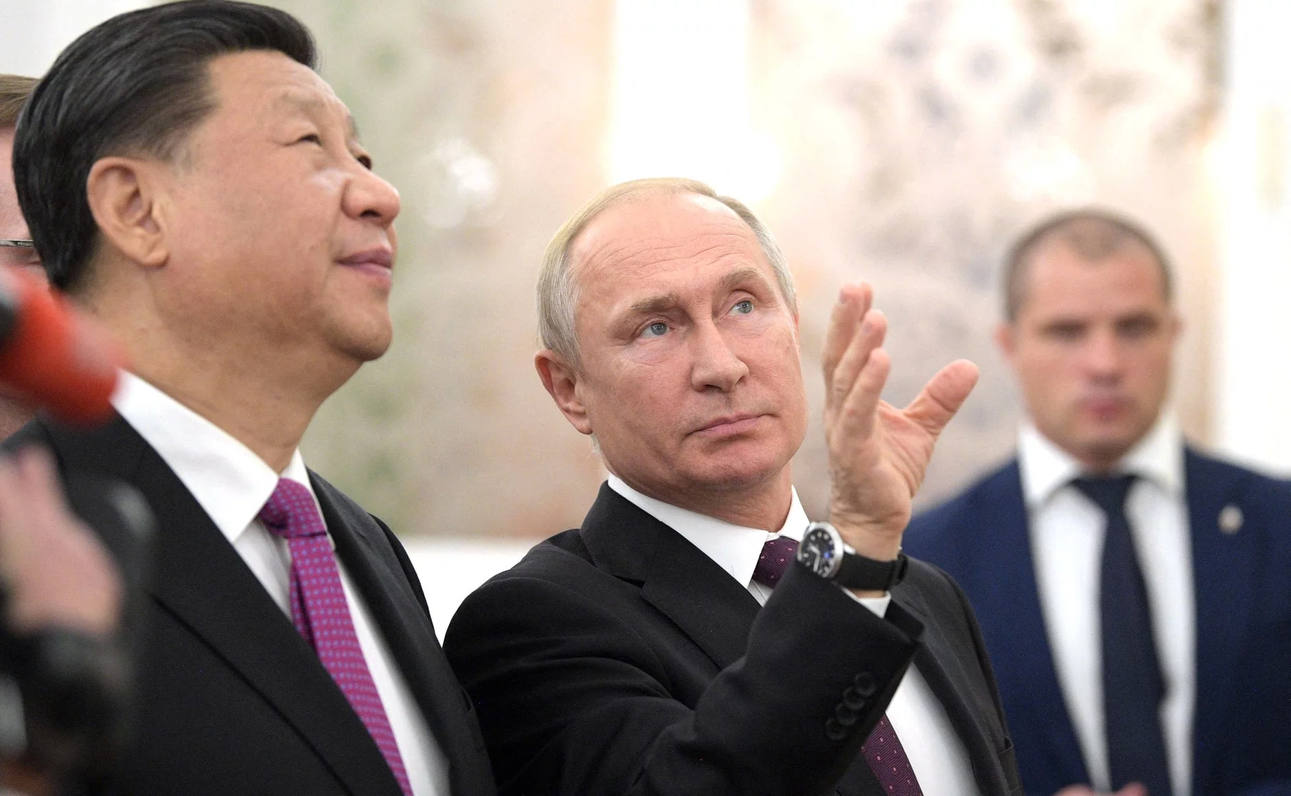 Xi Jinping i Władimir Putin