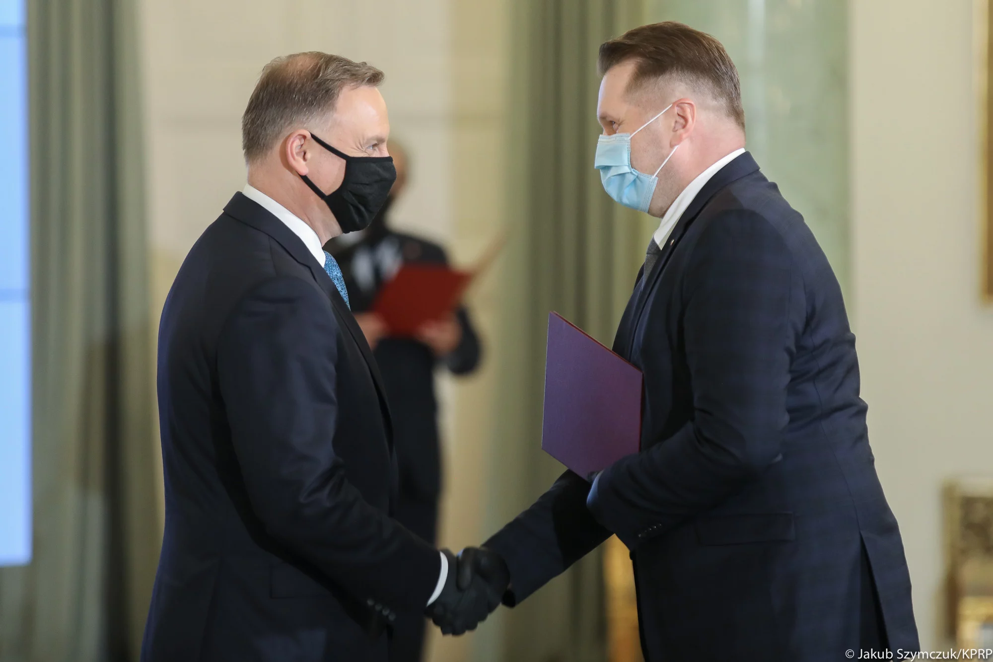 Andrzej Duda i Przemysław Czarnek