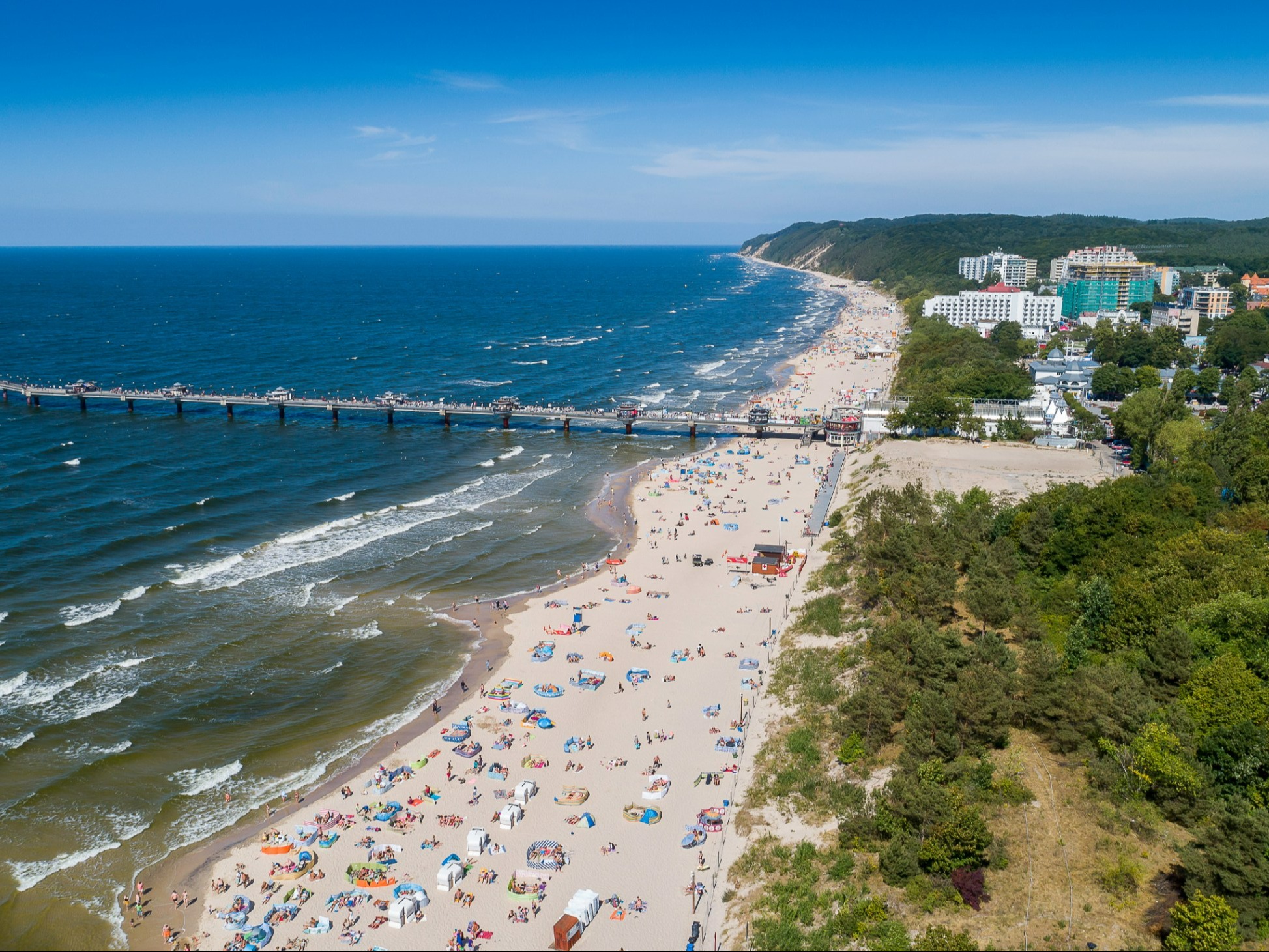 Nowoczesna atrakcja nad Bałtykiem. Tutaj pospacerujesz z widokiem na morze