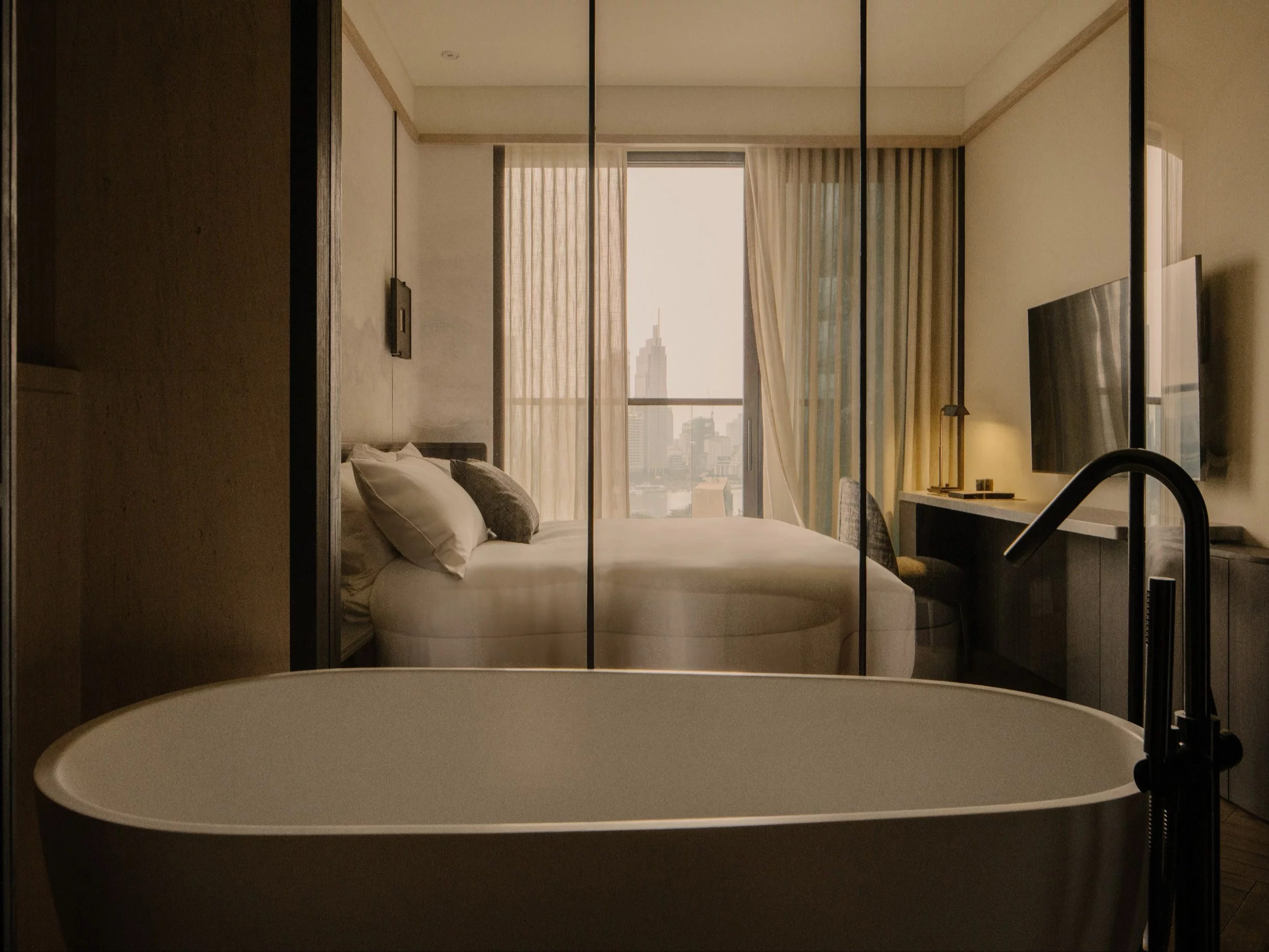 Wnętrze, które prowadzi do rozluźnienia ciała i umysłu, projekt 932 Design Group