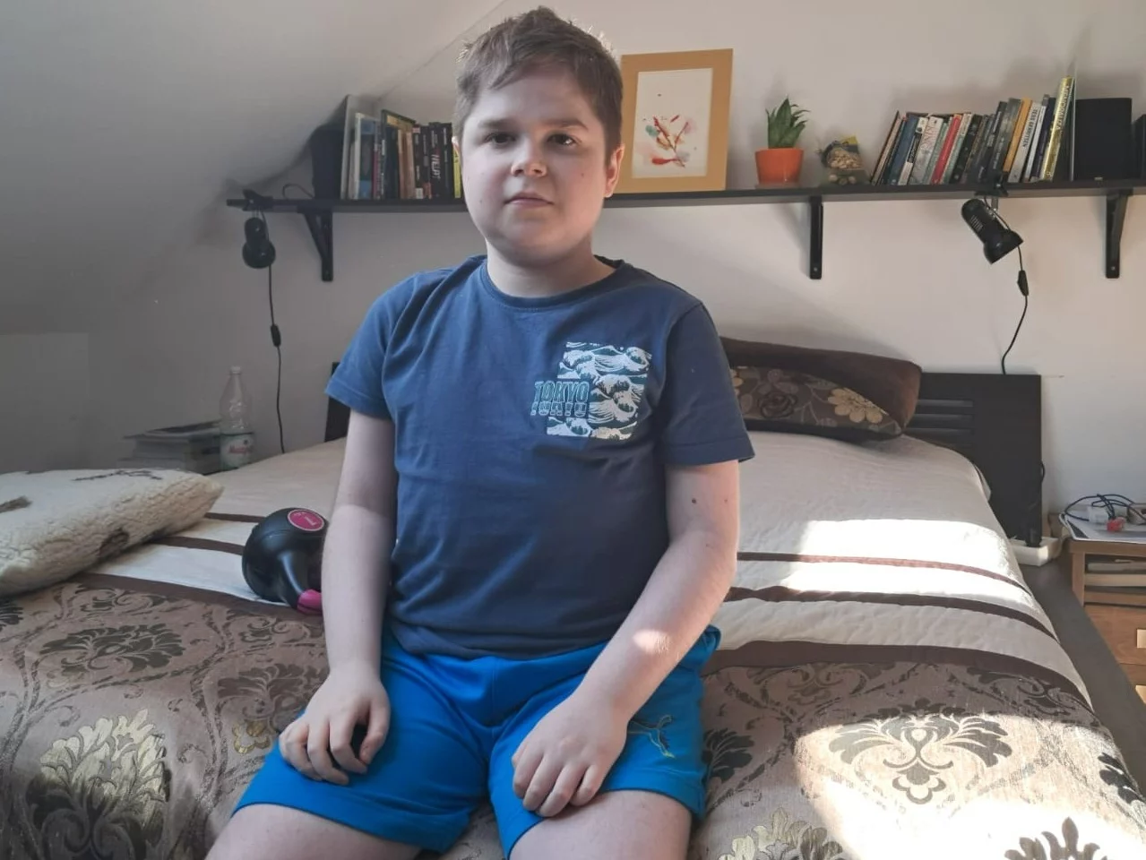 Wojtek Żebrowski zmaga się z DMD