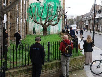 Nowy mural Banksy'ego w Londynie
