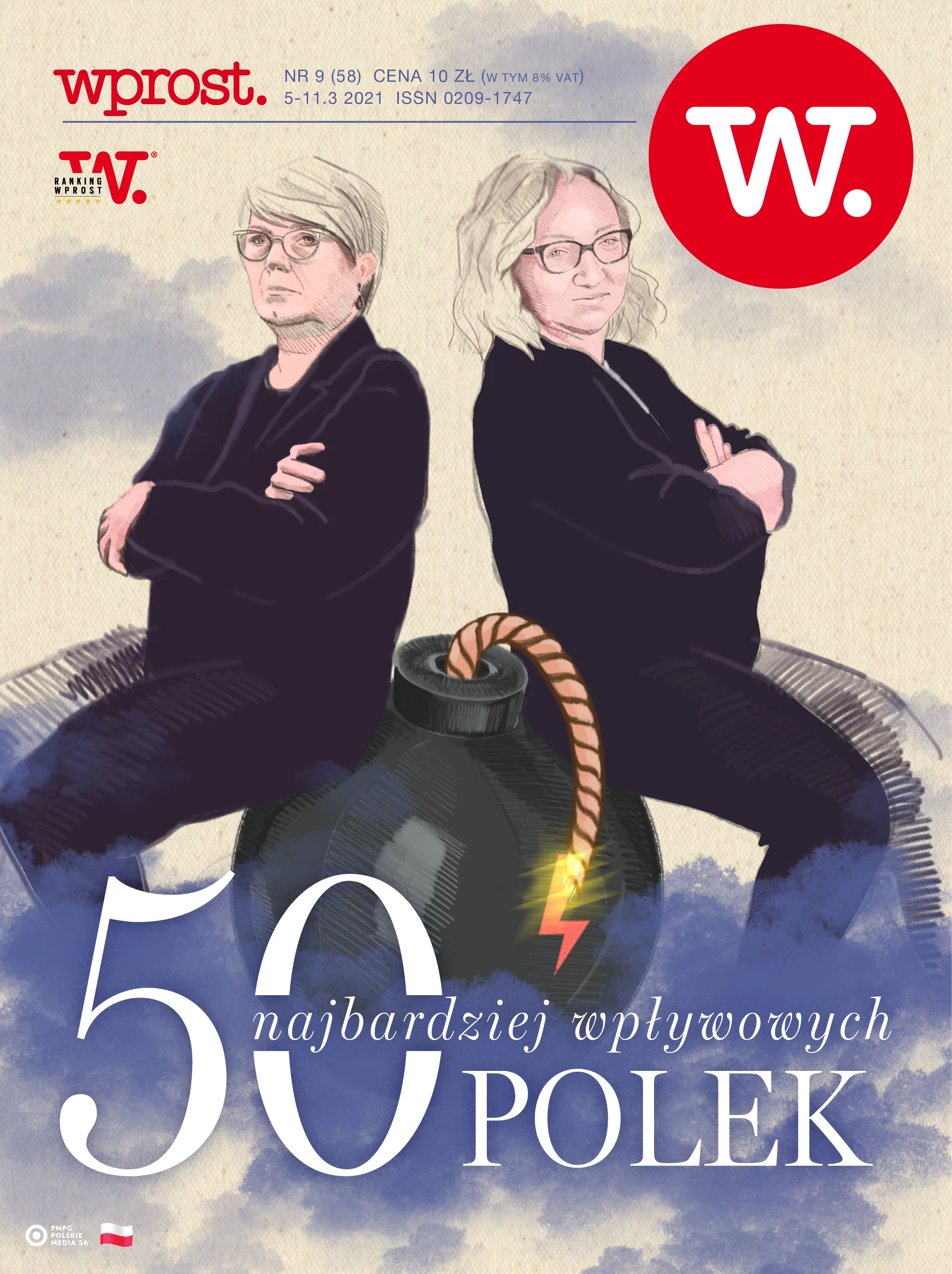 Wprost - okładka 9/2021