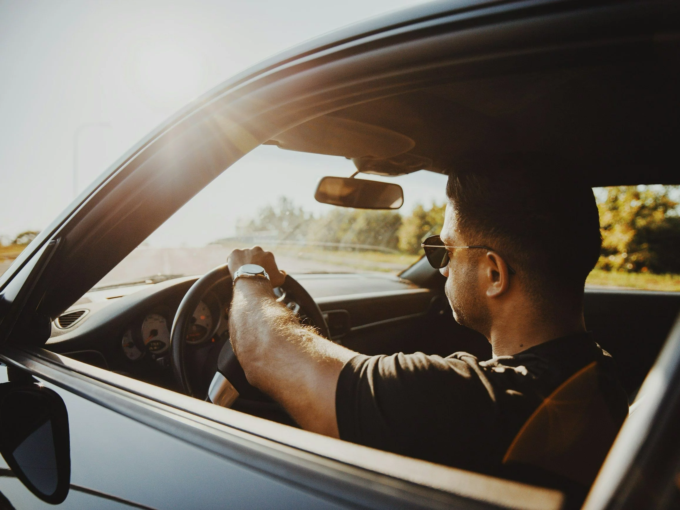 Auto z kierowcą
