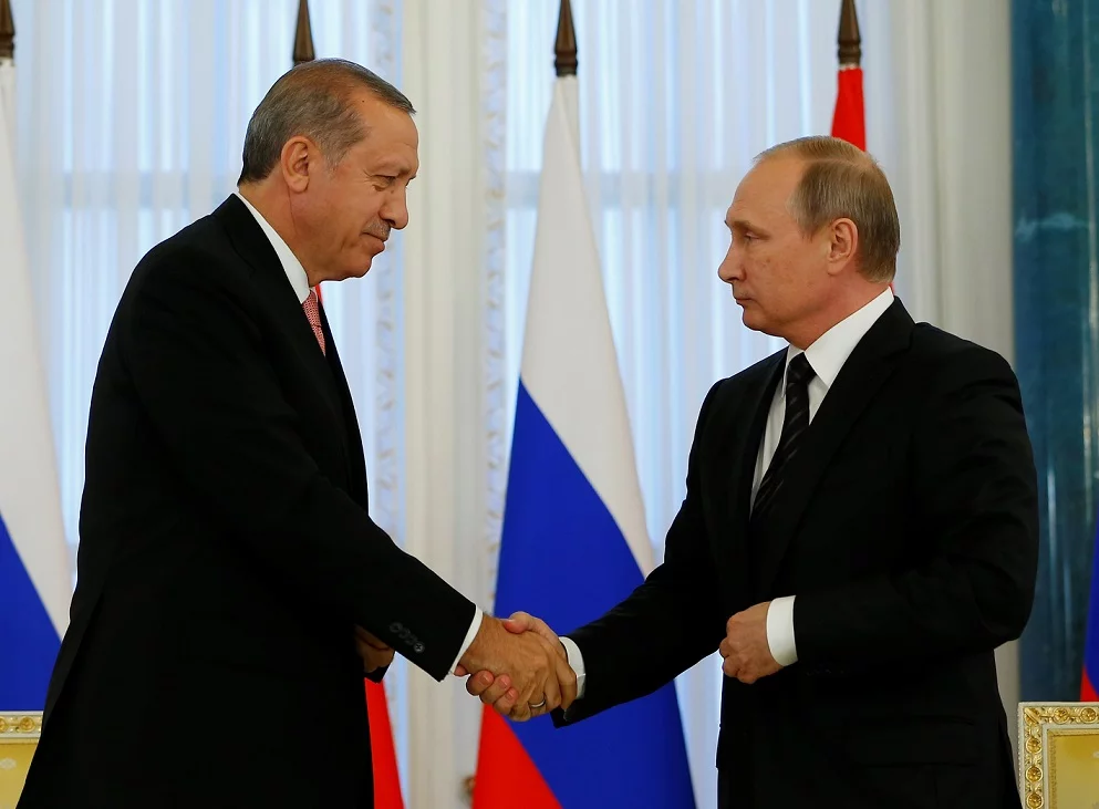 Recep Tayyip Erdogan i Władimir Putin