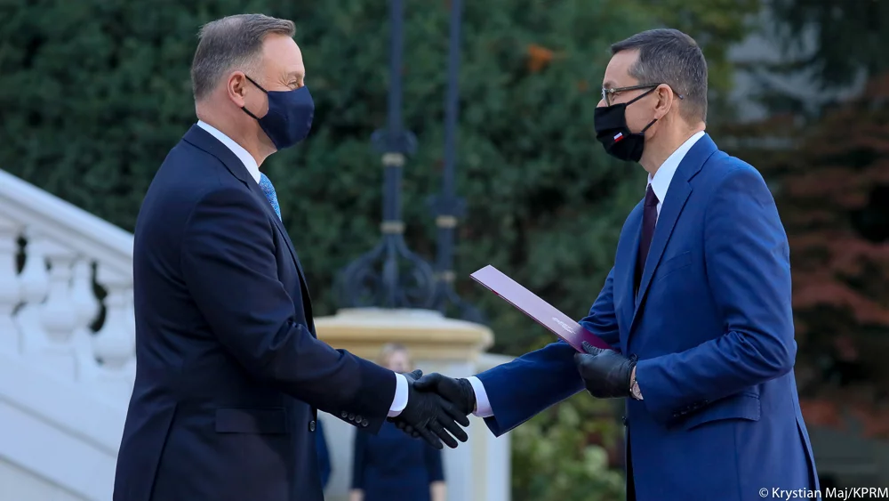 Andrzej Duda i Mateusz Morawiecki