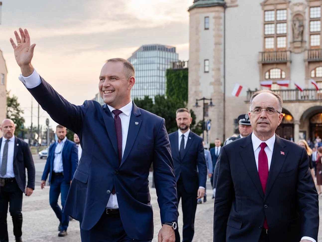 Karol Nawrocki podczas 70. rocznicy Poznańskiego Czerwca