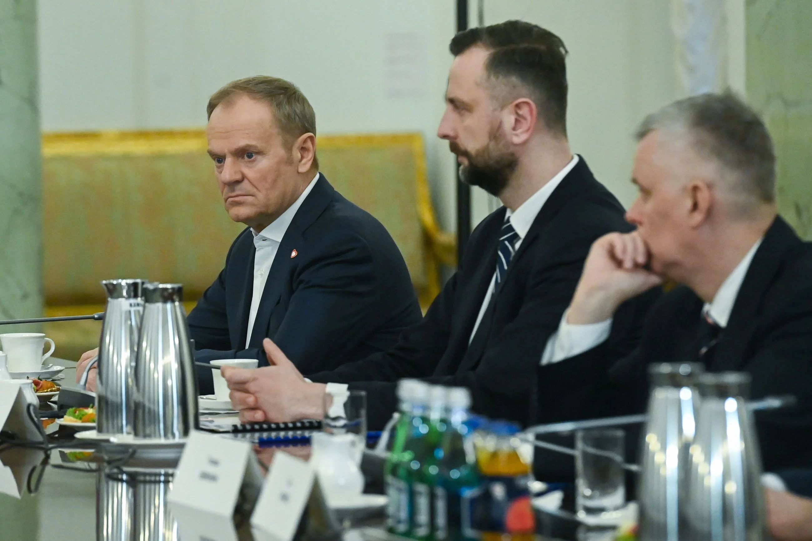Donald Tusk, Władysław Kosiniak-Kamysz oraz Tomasz Siemoniak