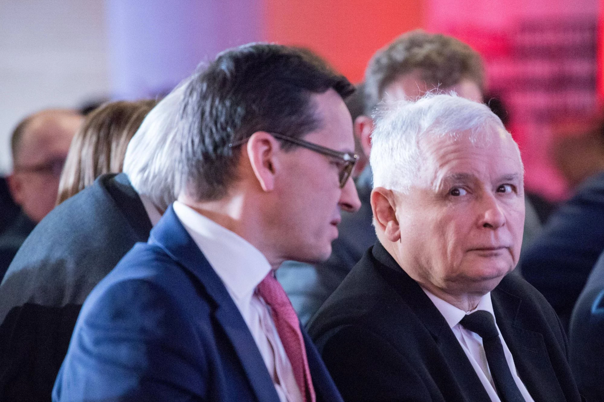 Premier Mateusz Morawiecki i prezes PiS Jarosław Kaczyński