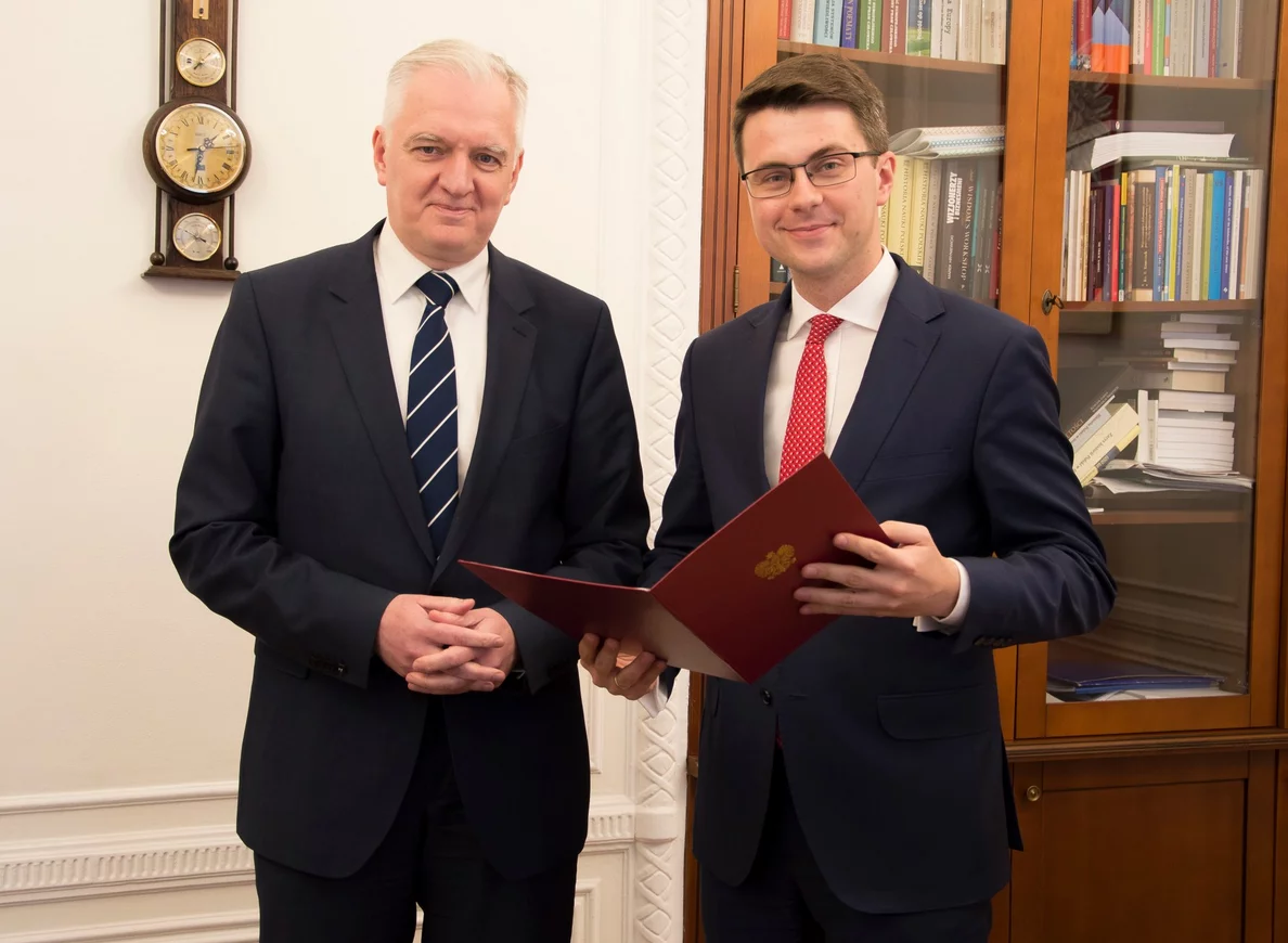 Jarosław Gowin i Piotr Mueller