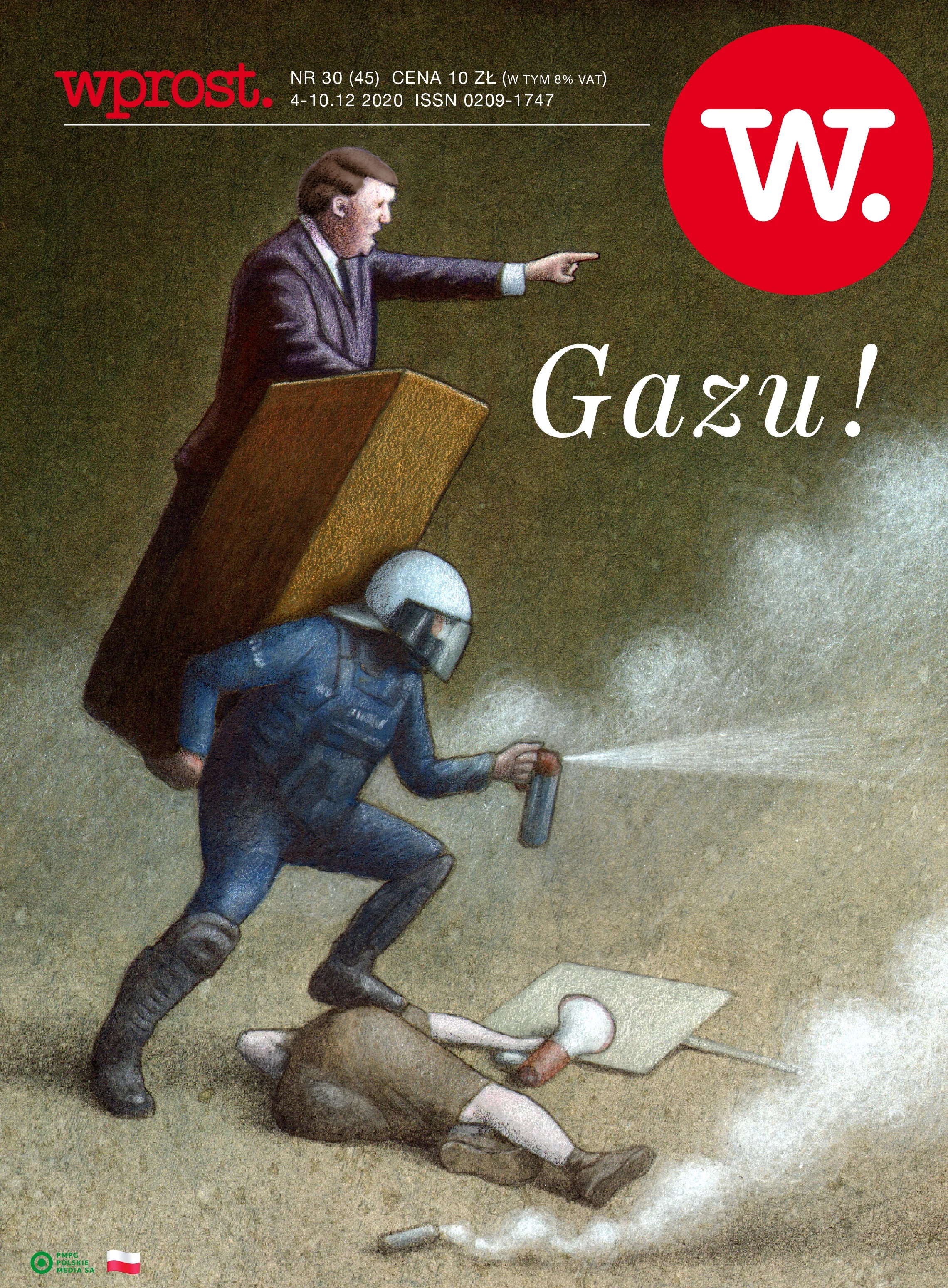 Tygodnik Wprost 45/2020 – Okładka