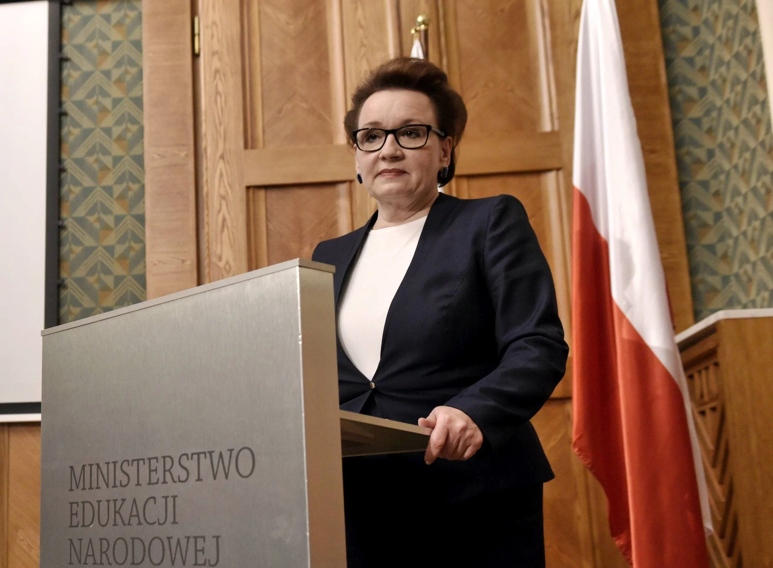 Minister Edukacji Narodowej Anna Zalewska