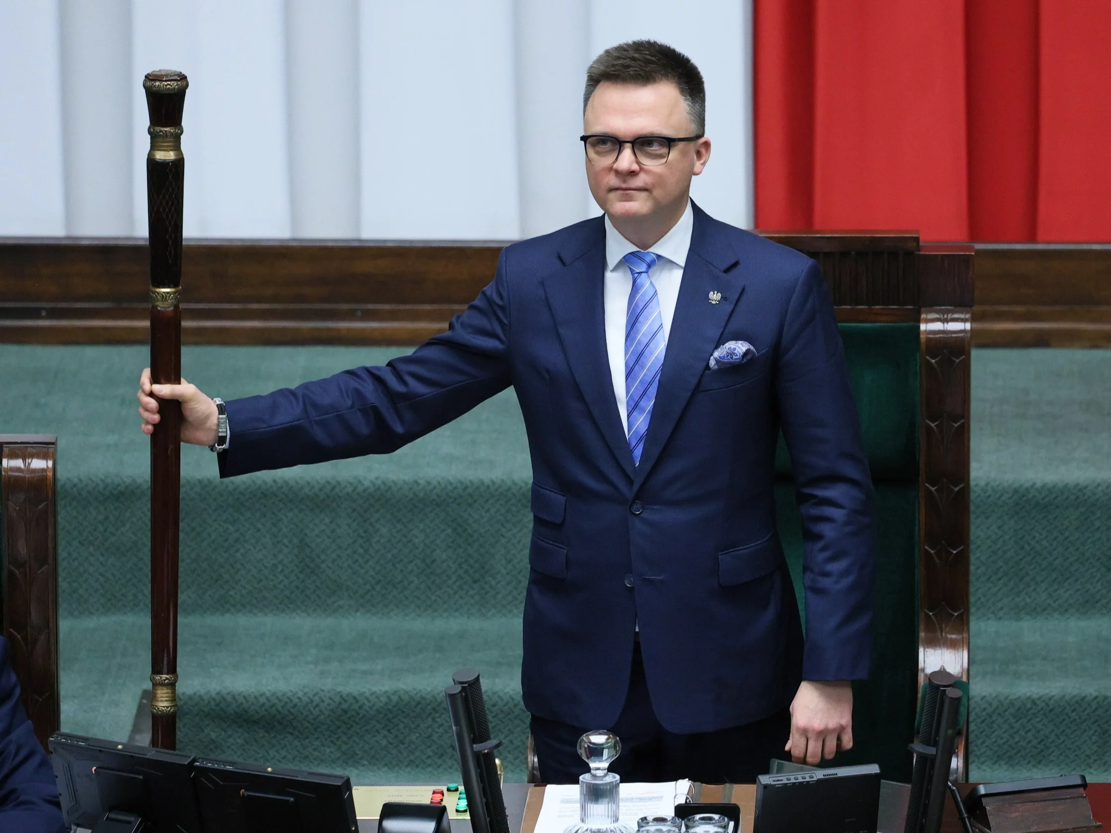 Marszałek Sejmu Szymon Hołownia