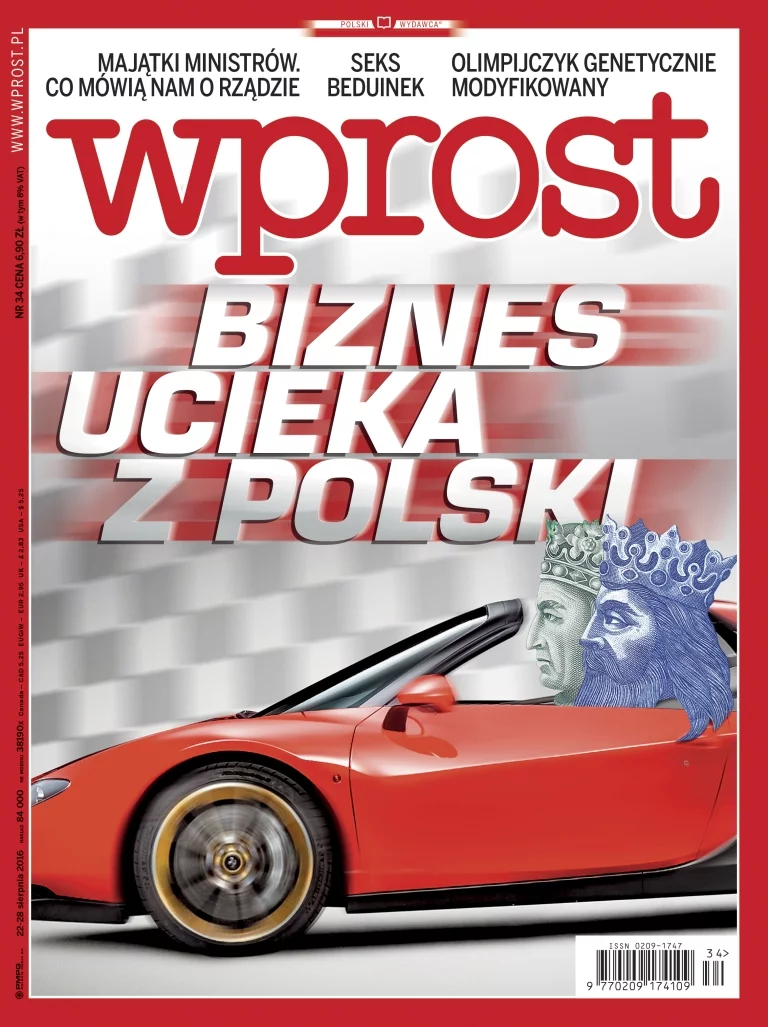 Okładka 34/2016 (1750) WPROST