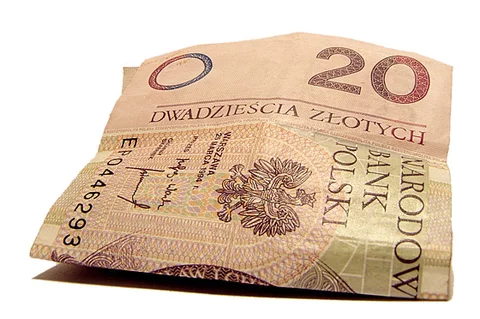 Za 20 złotych w marcu można było kupić mniej niż w lutym (fot. sxc.hu)