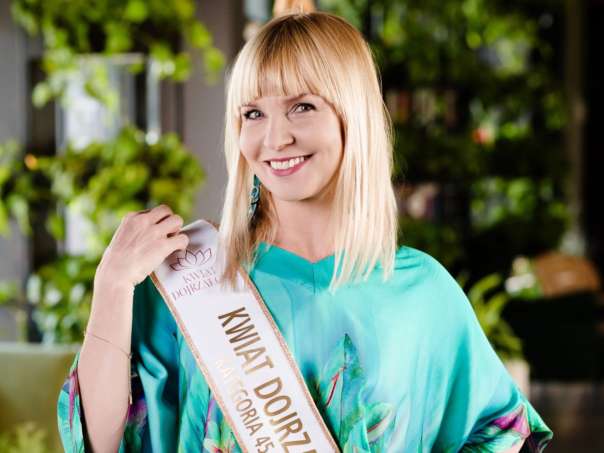 Małgorzata Jarocka, zwyciężczyni tytułu „Kwiat Dojrzałości” 2024