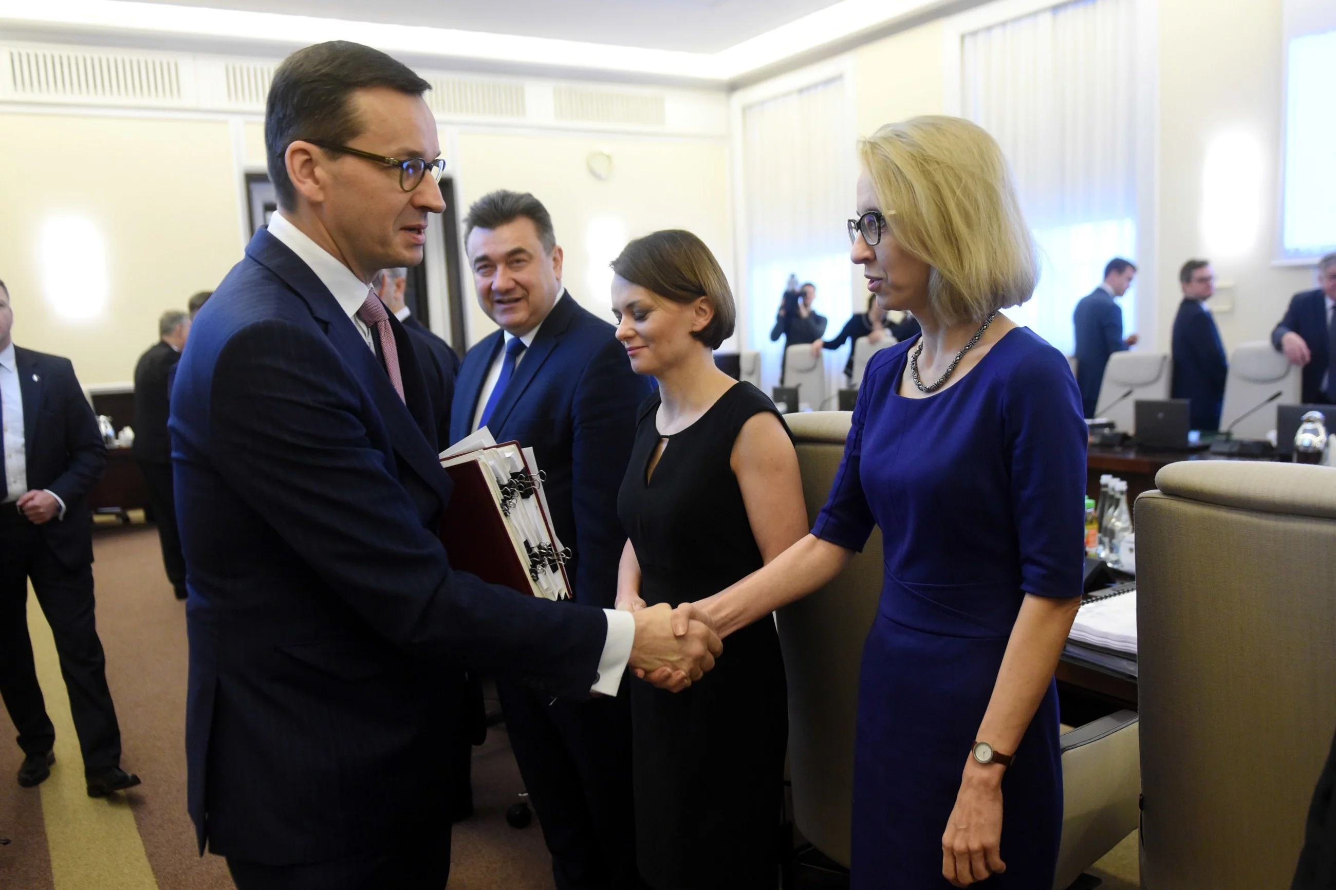 Mateusz Morawiecki i Teresa Czerwińska