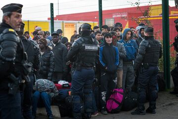 Obóz dla uchodźców w Calais
