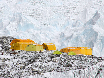 Obóz na Mount Everest