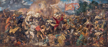 Obraz Jana Matejki "Bitwa pod Grunwaldem"