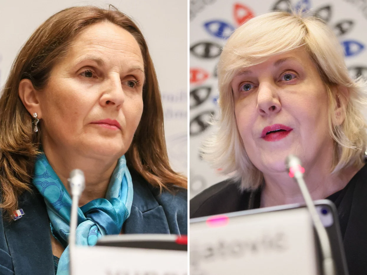 Liliana Tanguy i Dunja Mijatović