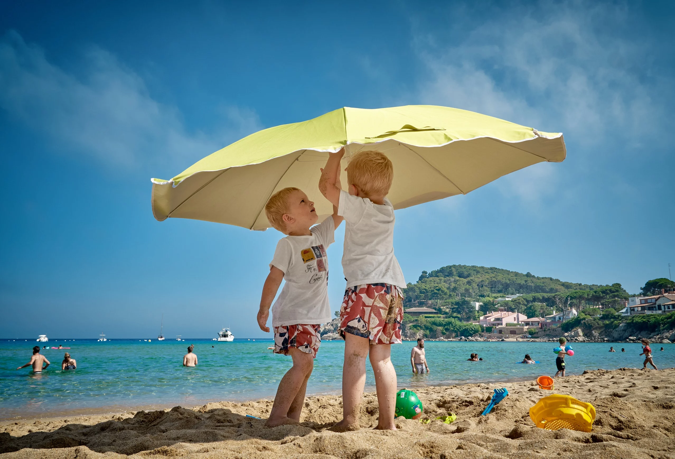 Dzieci na plaży