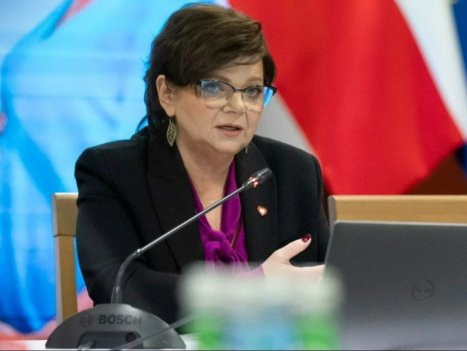 Minister zdrowia Izabela Leszczyna podsumowała rok prac w Ministerstwie Zdrowia