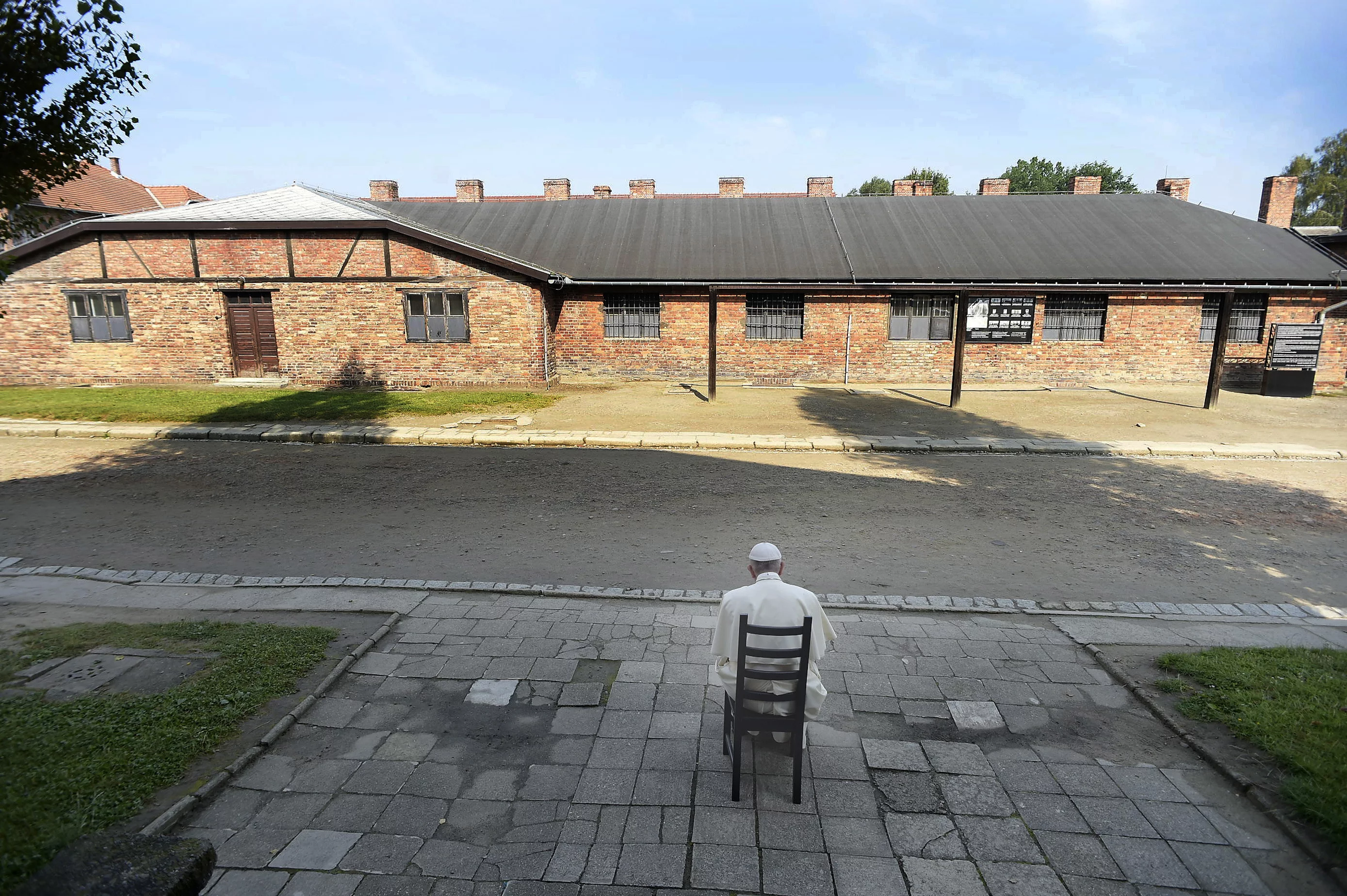 Papież Franciszek w Auschwitz-Birkenau