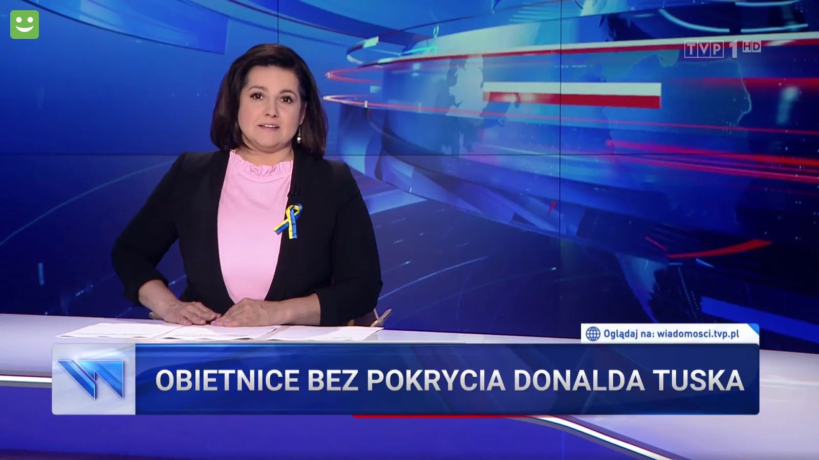 „Wiadomości” TVP, wydanie z poniedziałku 20 czerwca