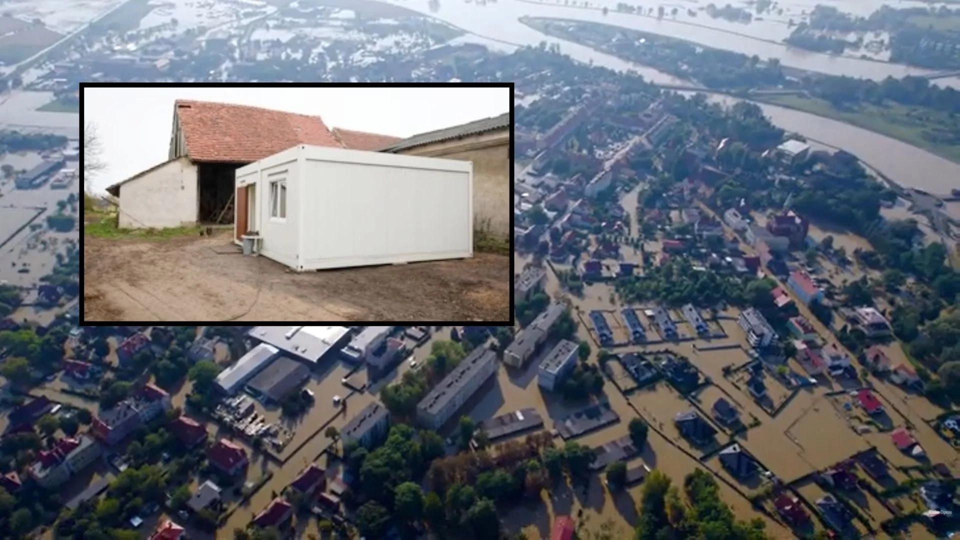 Powódź w Lewinie Brzeskim i dom pani Beaty