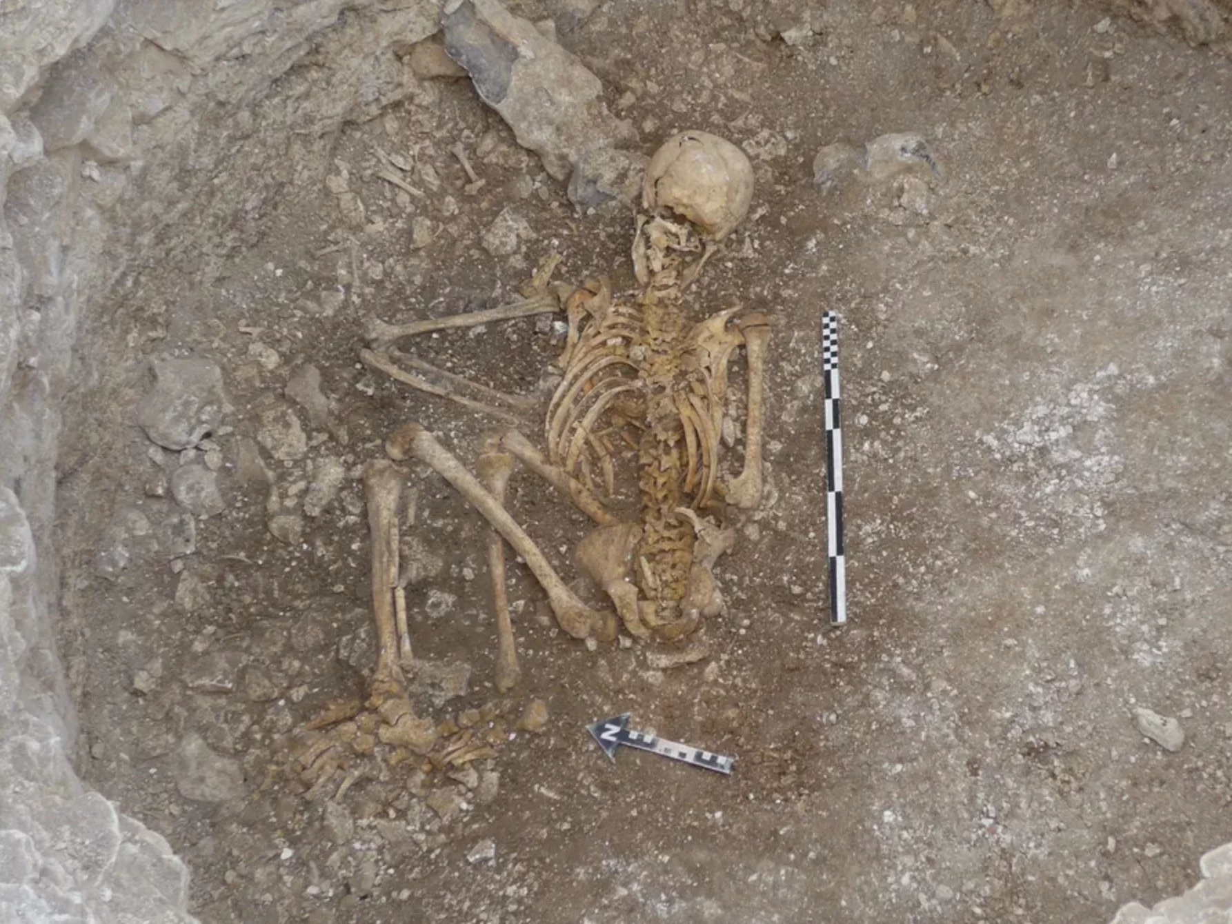 Szczątki znalezione w południowej Anglii