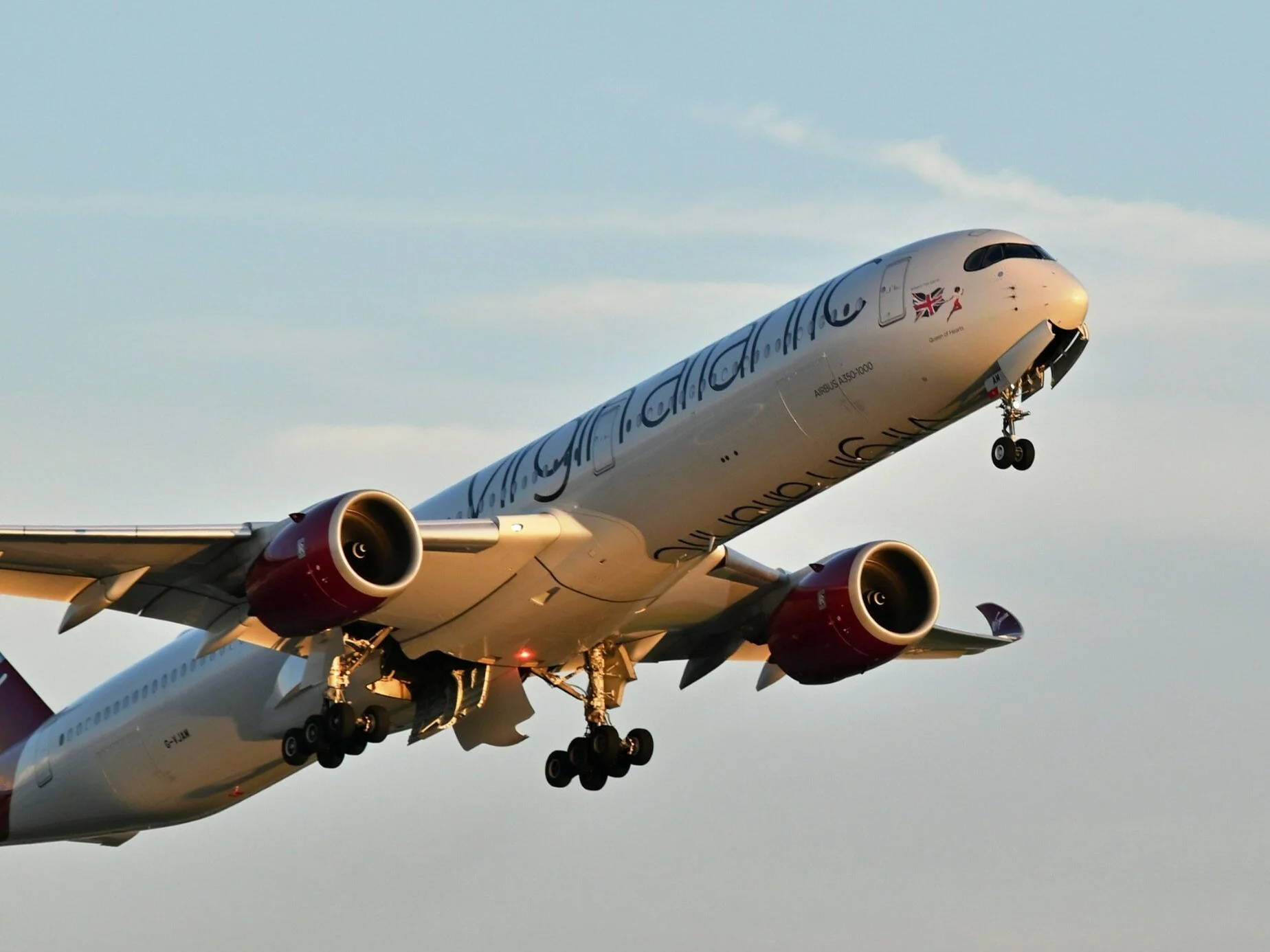 Samolot Virgin Atlantic