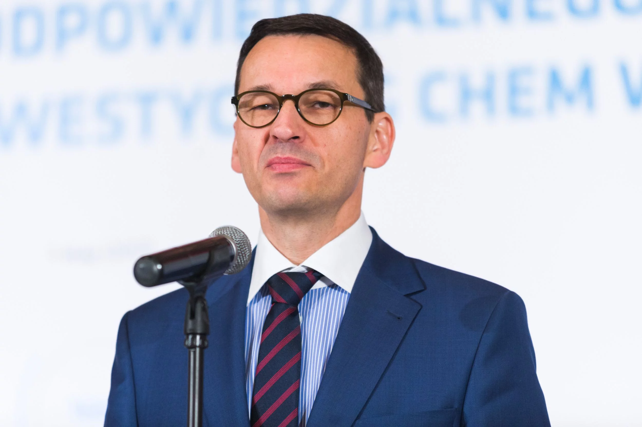 Wicepremier Mateusz Morawiecki