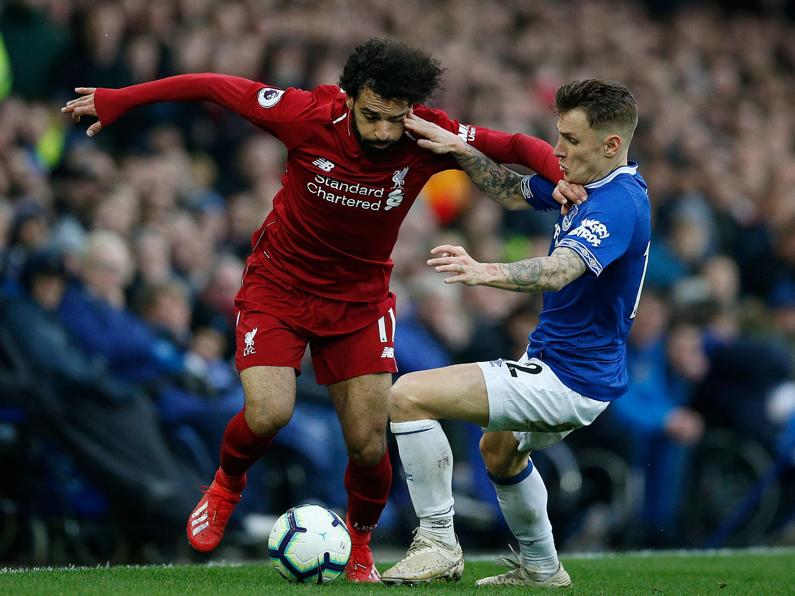 Mohamed Salah i Lucas Digne