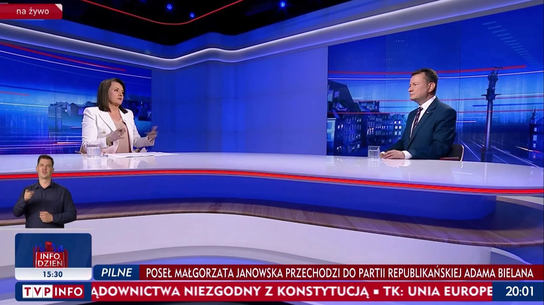 „Gość Wiadomości” z 14 lipca 2021 roku, zdjęcie ilustracyjne