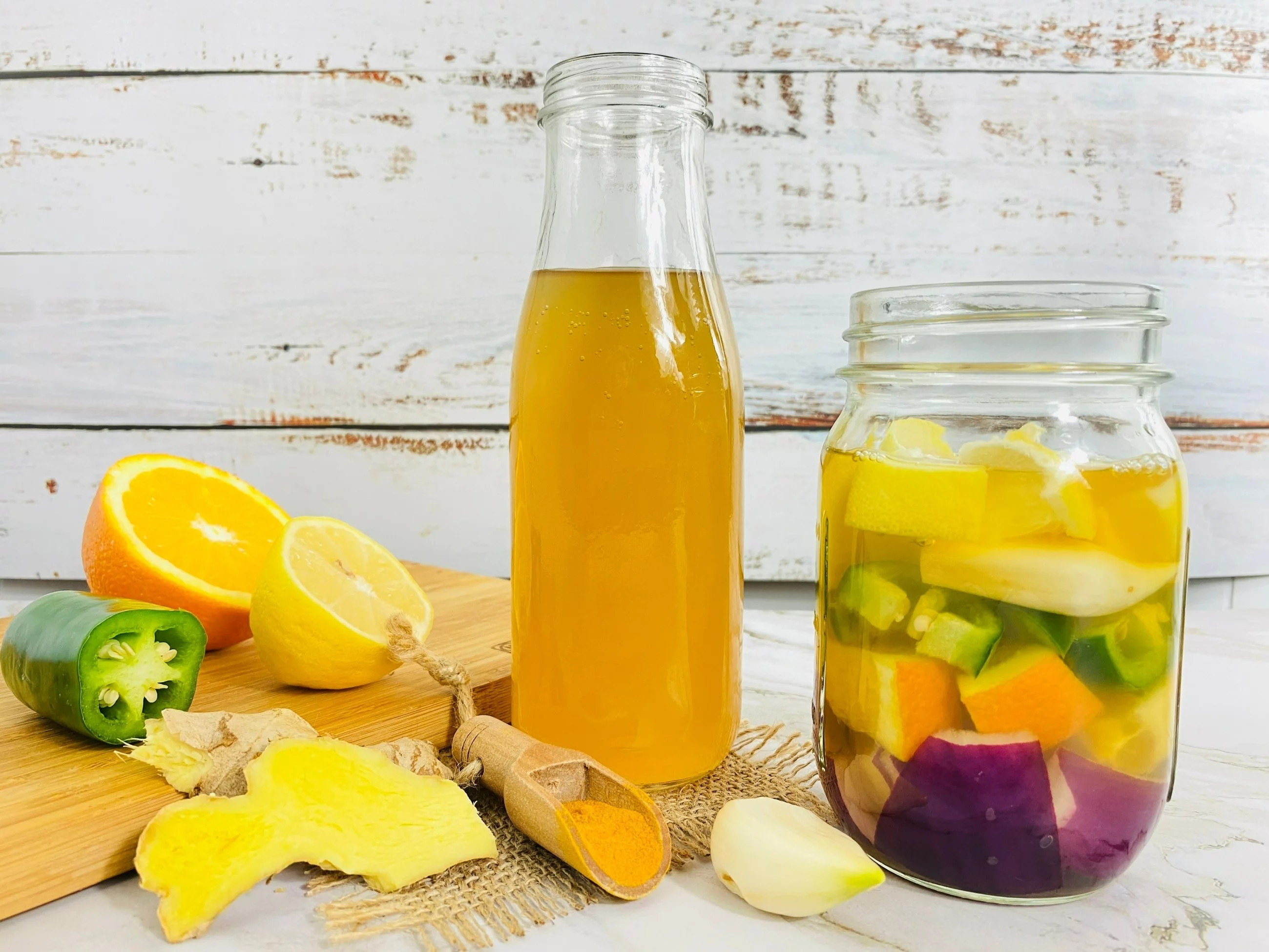 Ognisty cydr z pomarańczą