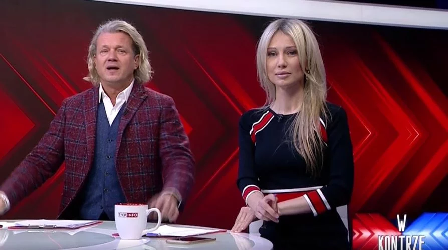 Jarosław Jakimowicz i Magdalena Ogórek w programie „W Kontrze”