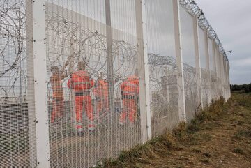 Ogrodzenie w Calais