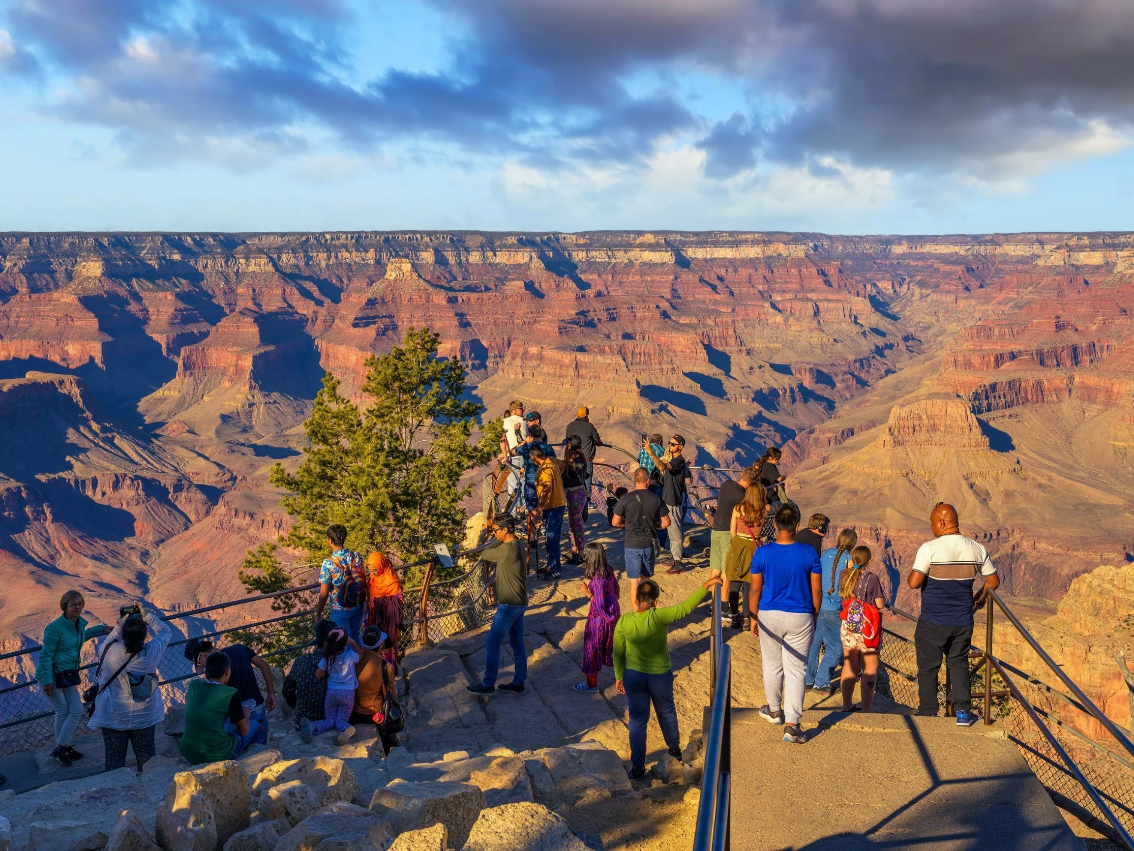 Punkt widokowy Mather Point w Wielkim Kanionie
