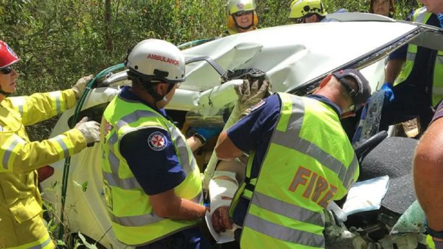 Służby pracujące na miejscu zdarzenia, Australia