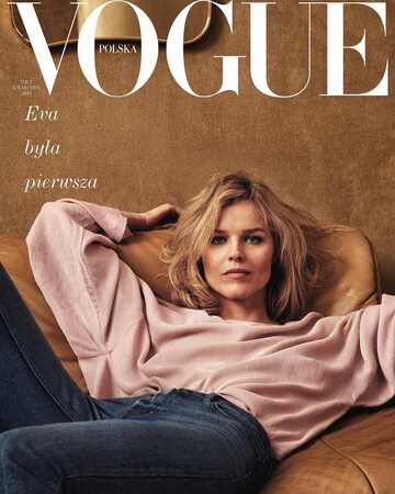 Okładka drugiego numeru Vogue Polska