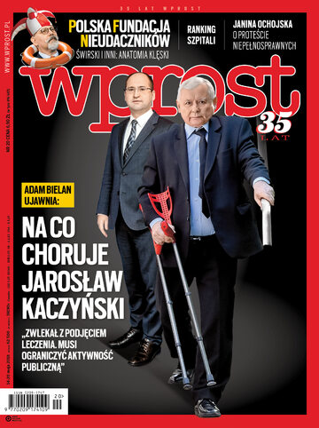 Okładka numeru 20 "Wprost"