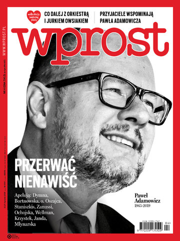 Okładka tygodnika Wprost 4/2019