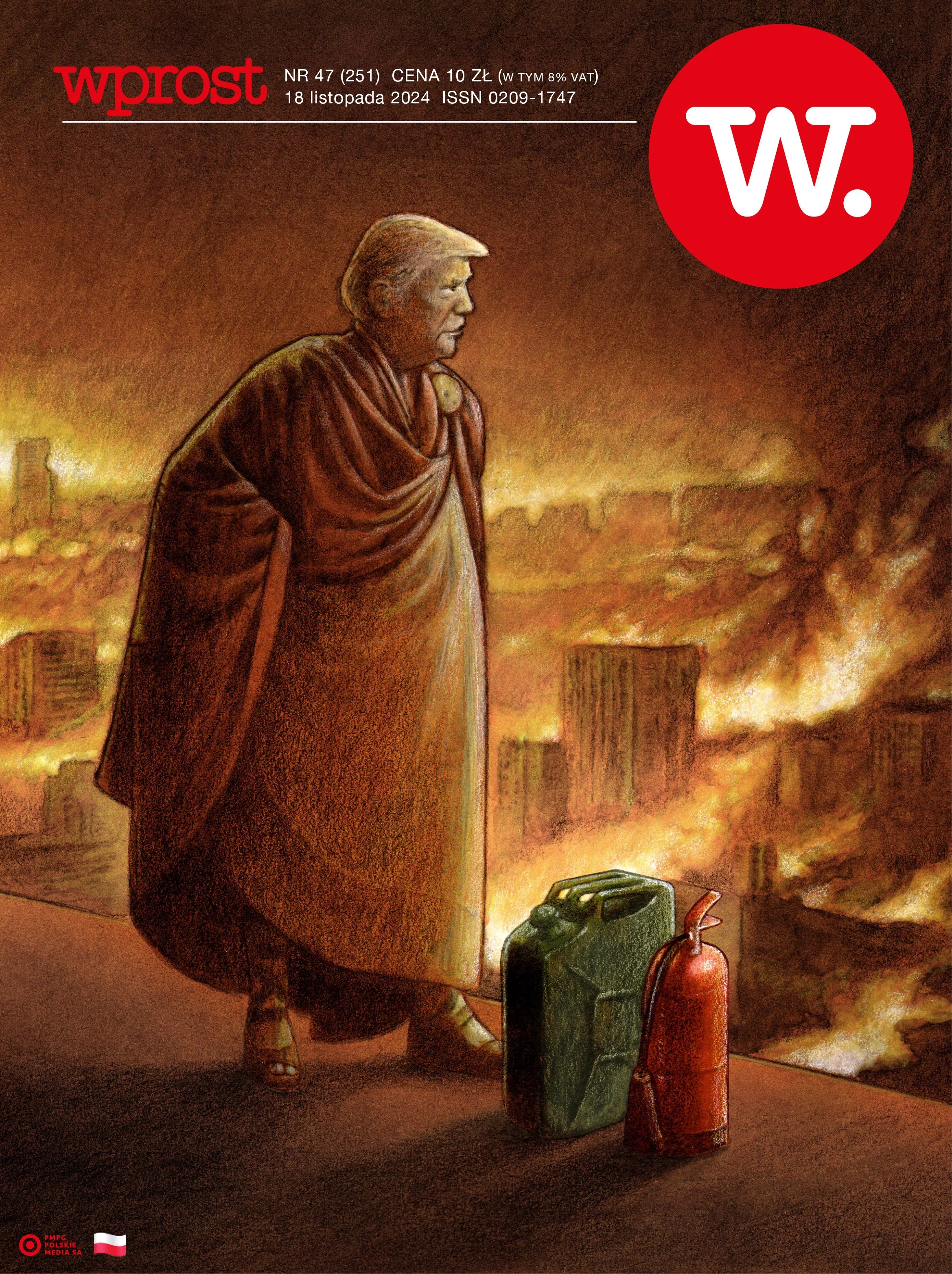 Okładka „Wprost” z nagrodą World Press Cartoon. Wyjątkowe wyróżnienie