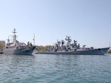 Okręty floty czarnomorskiej w Sewastopolu w 2009 roku