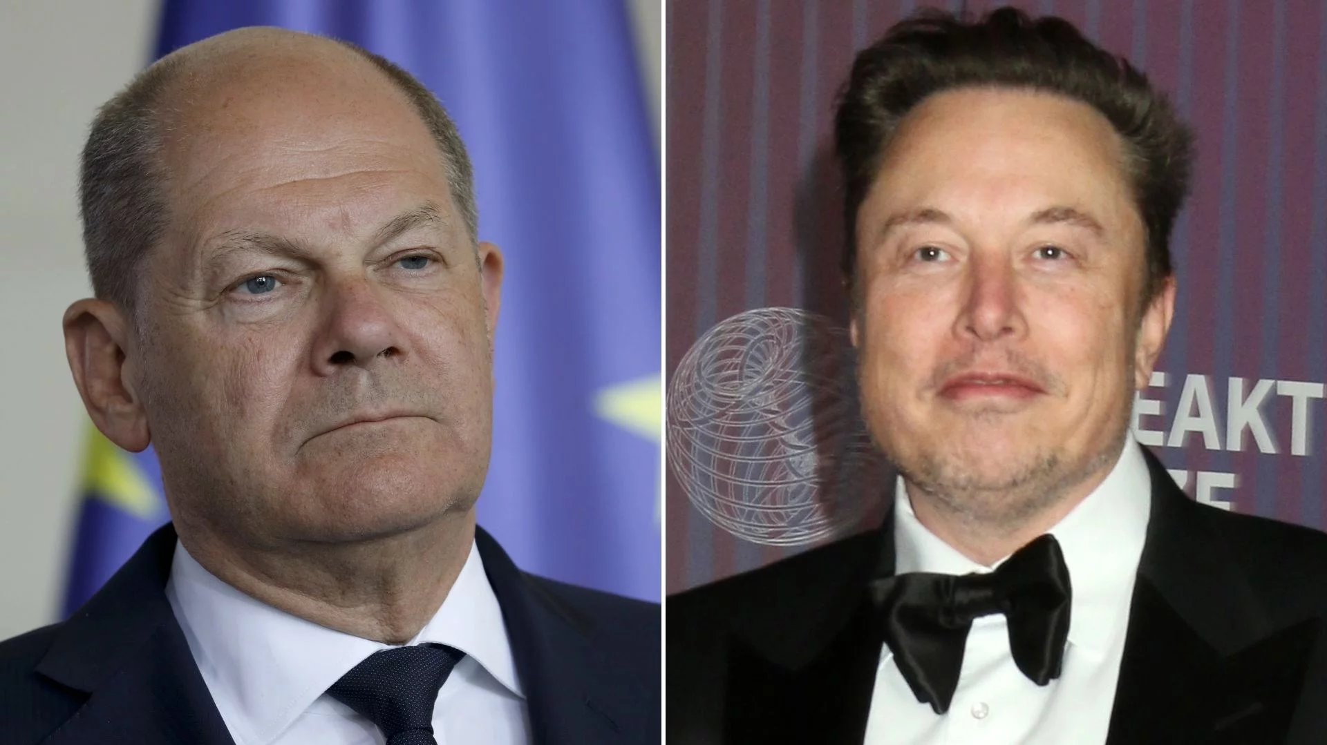 Olaf Scholz, Elon Musk